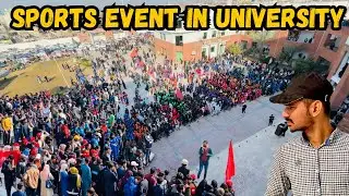 University mai hua sports ka event| university life vlog