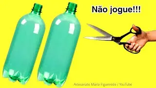 2 IDEIAS CRIATIVAS COM GARRAFA PET 😱😍