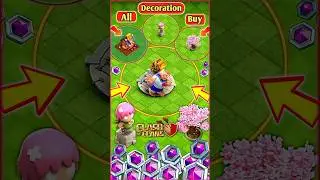 Buying All Decoration In Anime Clash🤩|