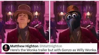 Gonzo as Willy Wonka