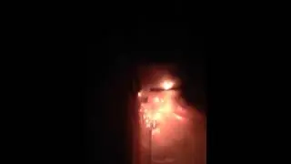 Пожар на старом вокзале Киев киоски