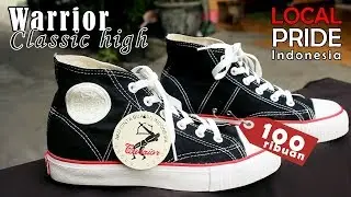 #LokalHype | Review Sepatu Warrior Classic Hi Black White