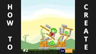 Angry Bird Animation in After effects  2022  Newton³ Class 02 1080p60