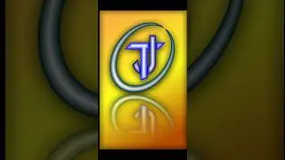 T J Text logo Design in CorelDRAW | CorelDRAW tutorial | Graphic Design CorelDRAW  