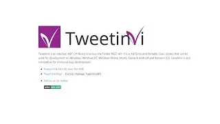 Tweetinvi version 1 to 4 - Tutorial - Introduction to Twitter in C#