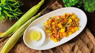 Baby Corn Salad Recipe South Indian Style | #babycornrecipes | Sahithi Creations