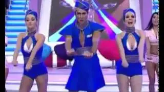 Rodrigo Faro dançando Toxic 1 - O Melhor do Brasil [2-04-11]