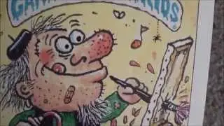 Tom Bunk SIGNATURE on CUSTOM TOM BUNK Garbage Pail Kids CARD