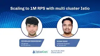 Scaling to 1M RPS with multi cluster Istio