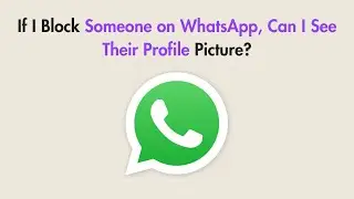 If I Block Someone on WhatsApp, Can I See Their Profile Picture?