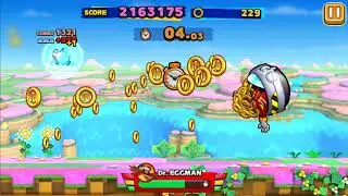 Sonic Runners Revival Project (Closed Alpha): Windy Hill (Easter) - Timed Mode