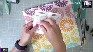 Twilight Kit Club Subscription - Making a background with a Jennywren Stencil