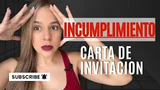 ✉️⛔️  What happens if a LETTER OF INVITATION is not fulfilled 🇲🇽