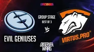 Evil Geniuses vs Virtus.pro | Epicenter Moscow | 07.06.2017 | RU Highlights