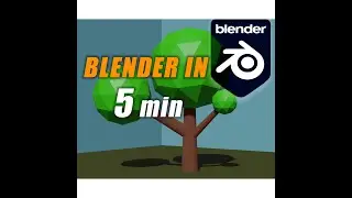 MAKE A LOW POLY TREE { BLENDER TUTORIAL }#blender #EASYblender