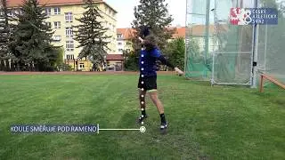 Chyba a korekce 1 - nízký loket odvrhové paže