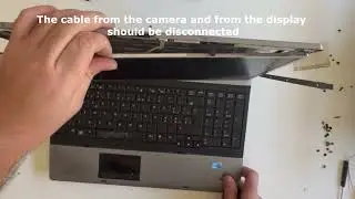 Replacement of a Broken Display on HP ProBook 6550b
