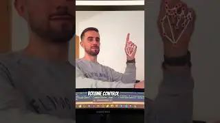 Volume control w/ hand recognition 