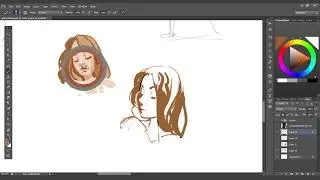 Como pintar linhas pra imitar o estilo art nouveau | Art Tutorial