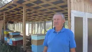 Стационарный павильон для пчел