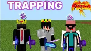 Can I Trap Players With Only Iron Armor in @PSD1's Server || Fire Mc ||