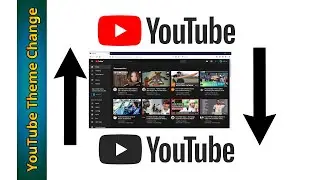 How To Enable Youtube Dark Mode | Youtube Black Theme On/Off | YouTube  Featurs 2020  | Edu & Enter
