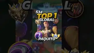 The Top 1 Paquito's S34 New Fighter Build! Mobile Legends 