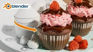 Blender 4.1 - Cupcake Tutorial (For Beginners) | Part 1