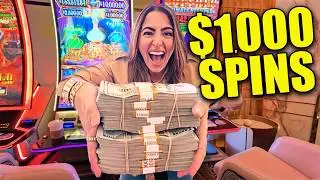 FIFTEEN $1,000 Spins Turned Into the CRAZIEST Six-Figure Night!