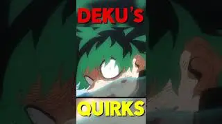 Deku's Quirk danger sense  