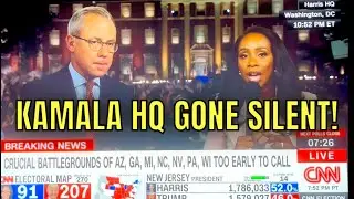 PANIC: SILENCE AT KAMALA HQ