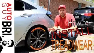 Tire Lettering Kit Installation | TREDWEAR CANADA 🍁