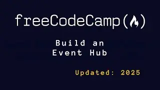 Build an Event Hub with HTML, CSS & JavaScript | freeCodeCamp Project Tutorial