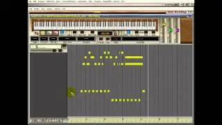 Midi WorkShop - Selecting Notes