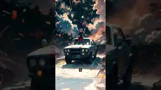 Постапокалиптическая погонщица на HUMMER H2