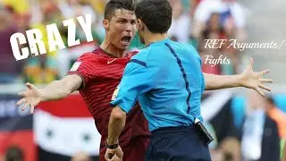 FOOTBALL|| Players vs  Referee Fight/ arguments