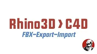 Rhino3D - FBX - Cinema4D