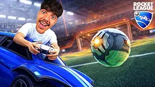 THIS IS MY FIRST TIME PLAYING ROCKET LEAGUE...