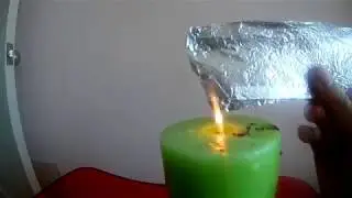 ЧТО БУДЕТ ЕСЛИ ПОДЖЕЧЬ ФОЛЬГУ.ПЫТАЮСЬ ПОДЖЕЧЬ ФОЛЬГУ