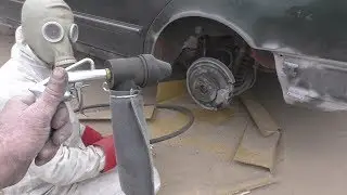 Пескоструй без расхода песка и пыли за 700 рублей.