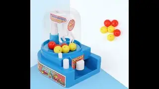 Mini Şeker yakalama çocuk oyuncağı Makinesi vinç oyuncak top yakalama ( karışık renk gelebilir )