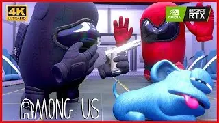 AMONG US 3D | CREWMATE SAVES THE PET DOGGY | Crewmate Becomes Imposter For Dizzyy.