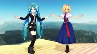 【MMD】Sweet Magic【Alice & Lat Miku】