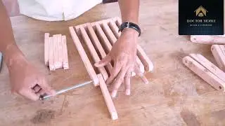 Build a DIY Wooden Table Scorpion tail Lamp