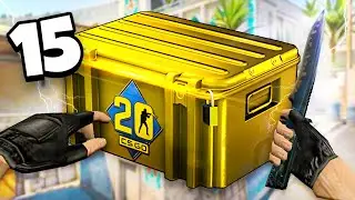 OPENING 15 CS20 CASES FOR THE HOBBY!