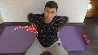 👉 Чтобы спина не болела и была ровная осанка выполняйте простое упражнение 👍