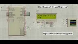 interface LCD with PIC microcontroller include keil(c code and hex) and Proteus simulation