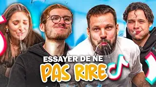 ESSAYER DE NE PAS RIRE ! ( Version TikTok ) feat @lucas_studio @apollinegrmz @FABI1fr
