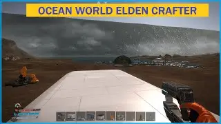 Mezcla entre satisfactory y No Man's Sky👽 [ Ocean WORLD Elder CRAFTER]