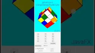 JavaFX Rubik's cube for desktop and mobile.